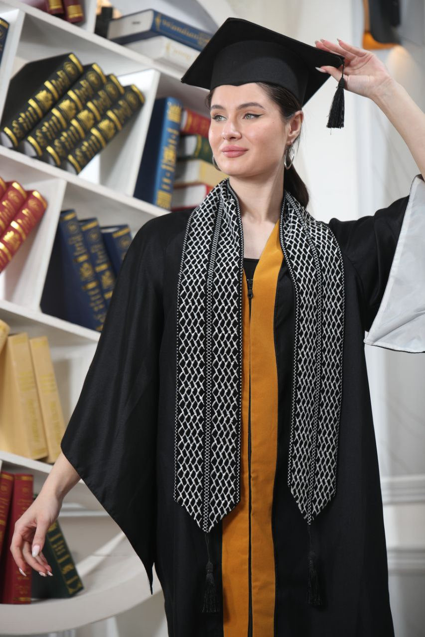 Palestinian Keffiyeh Graduation Embroidery: Celebrate Heritage and Achievement