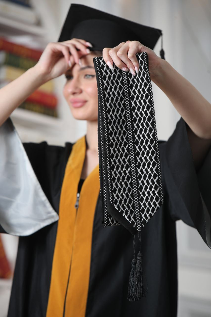 Palestinian Keffiyeh Graduation Embroidery: Celebrate Heritage and Achievement