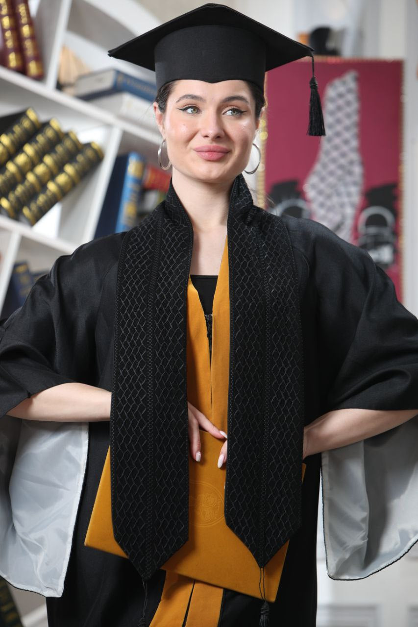 Palestinian Keffiyeh Graduation Embroidery: Celebrate Heritage and Achievement