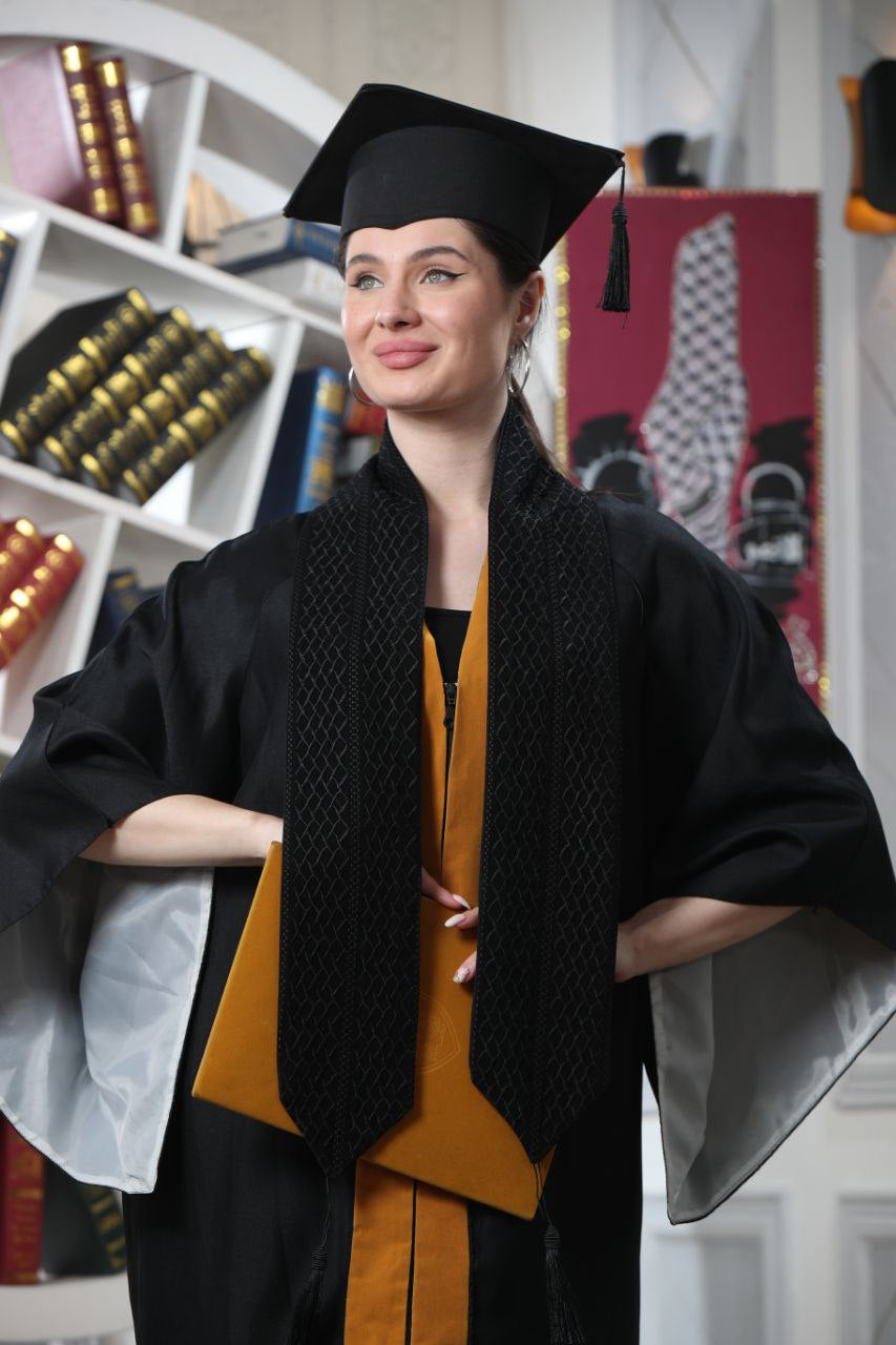 Palestinian Keffiyeh Graduation Embroidery: Celebrate Heritage and Achievement