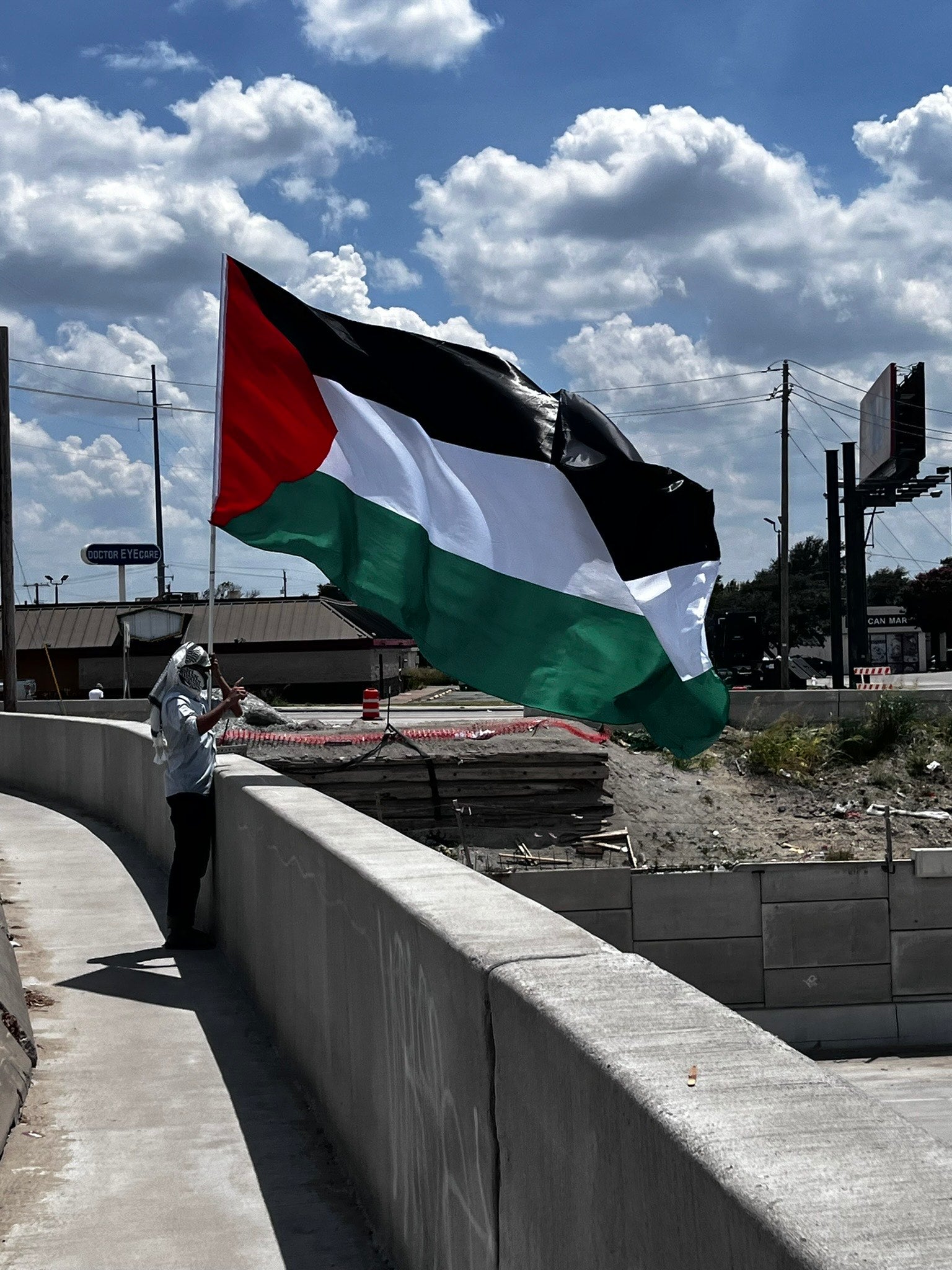 High-Quality 2XL Palestine Flag (16x6 Feet): Durable and Perfect for Protests