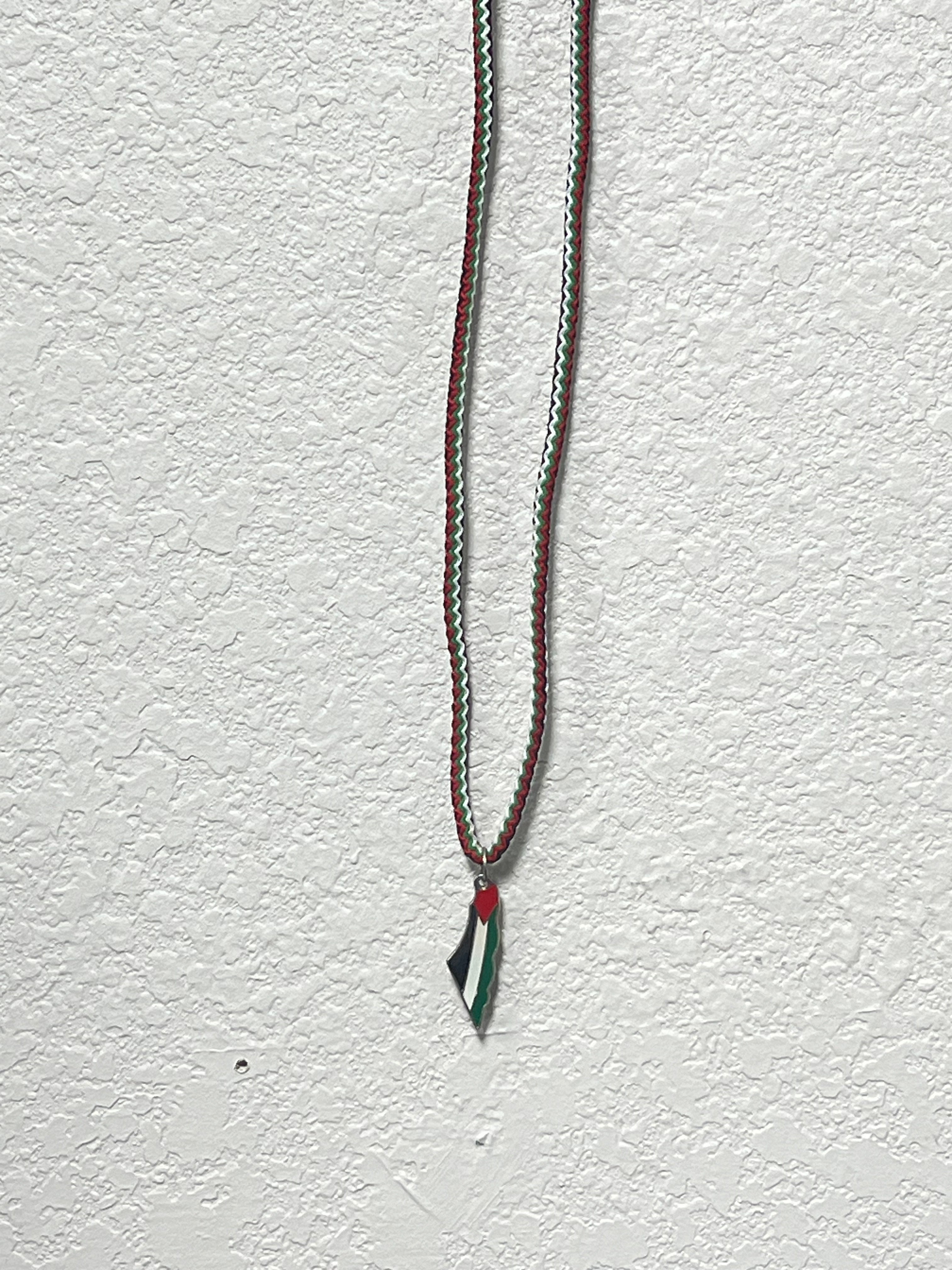 Necklaces made in Palestine handmade colorful