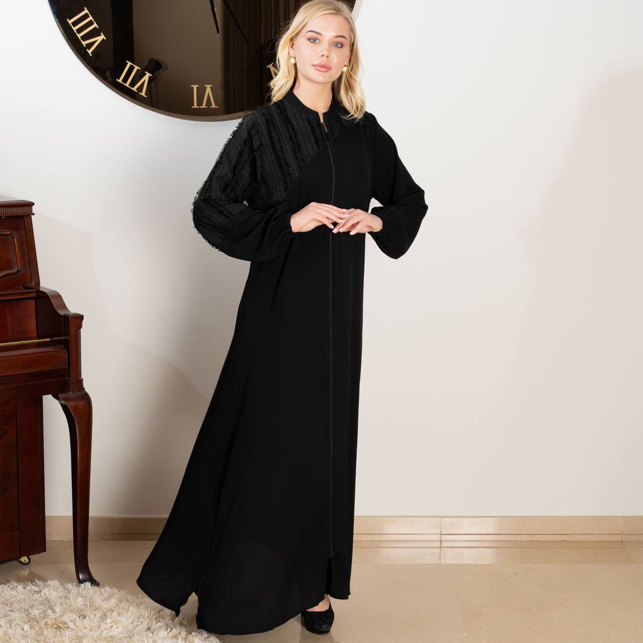 Simply Unique Black Abaya: Timeless Elegance and Everyday Comfort