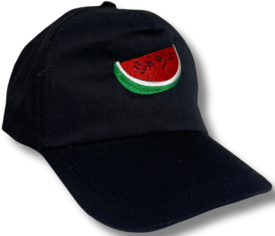 Watermelon Palestine Hat – Vibrant Colors & High-Quality Embroidery