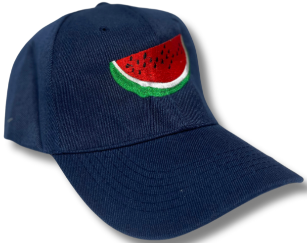 Watermelon Palestine Hat – Vibrant Colors & High-Quality Embroidery