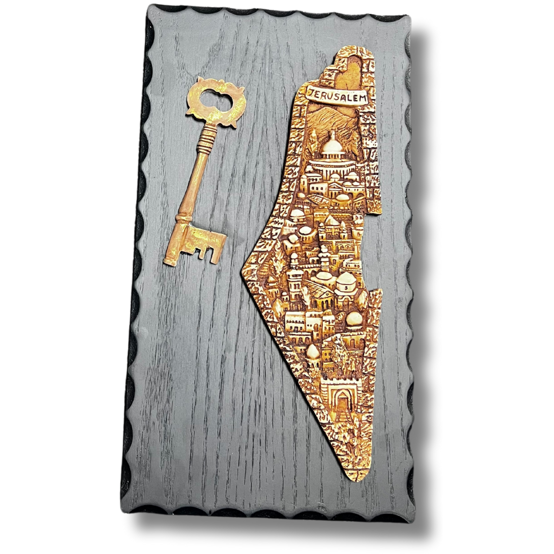 Palestine Home Decor with Villages and Key