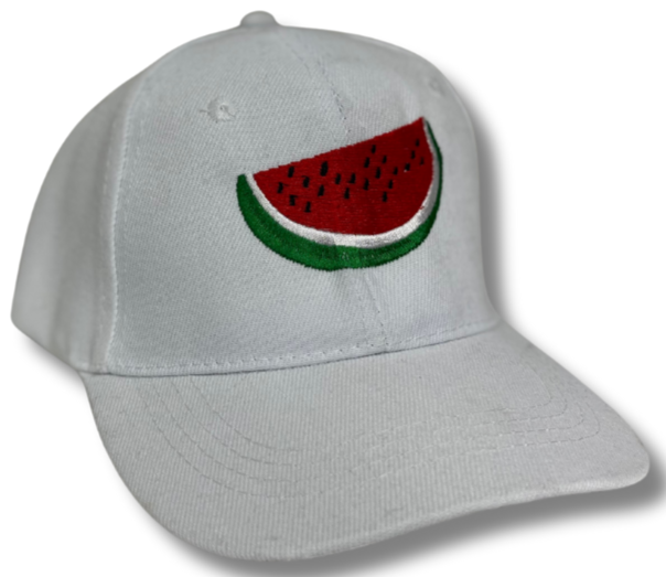 Watermelon Palestine Hat – Vibrant Colors & High-Quality Embroidery