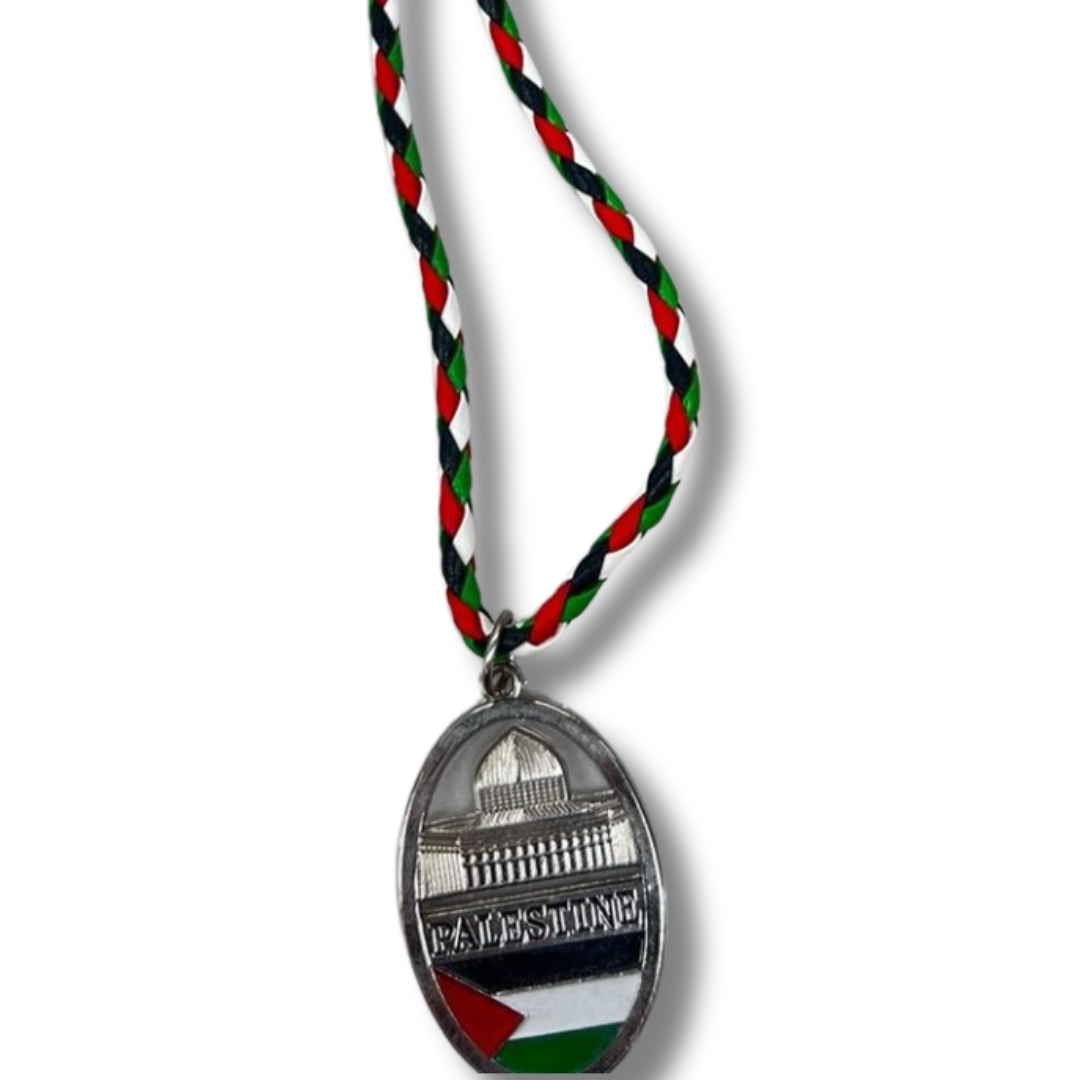Necklaces made in Palestine handmade colorful