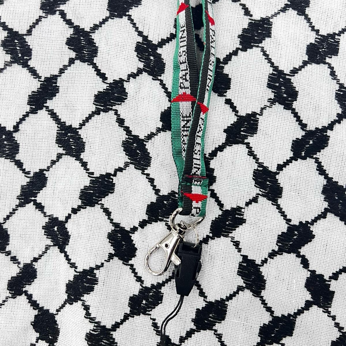 Handmade Palestine Keychain/Necklace – Unique Cultural Elegance