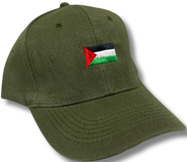 High-Quality Embroidered Palestine Flag Hat – Unisex Symbol of Pride and Unity