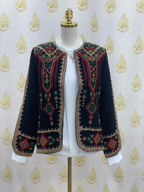 Malak Tatreez Jacket- Open Sleeve