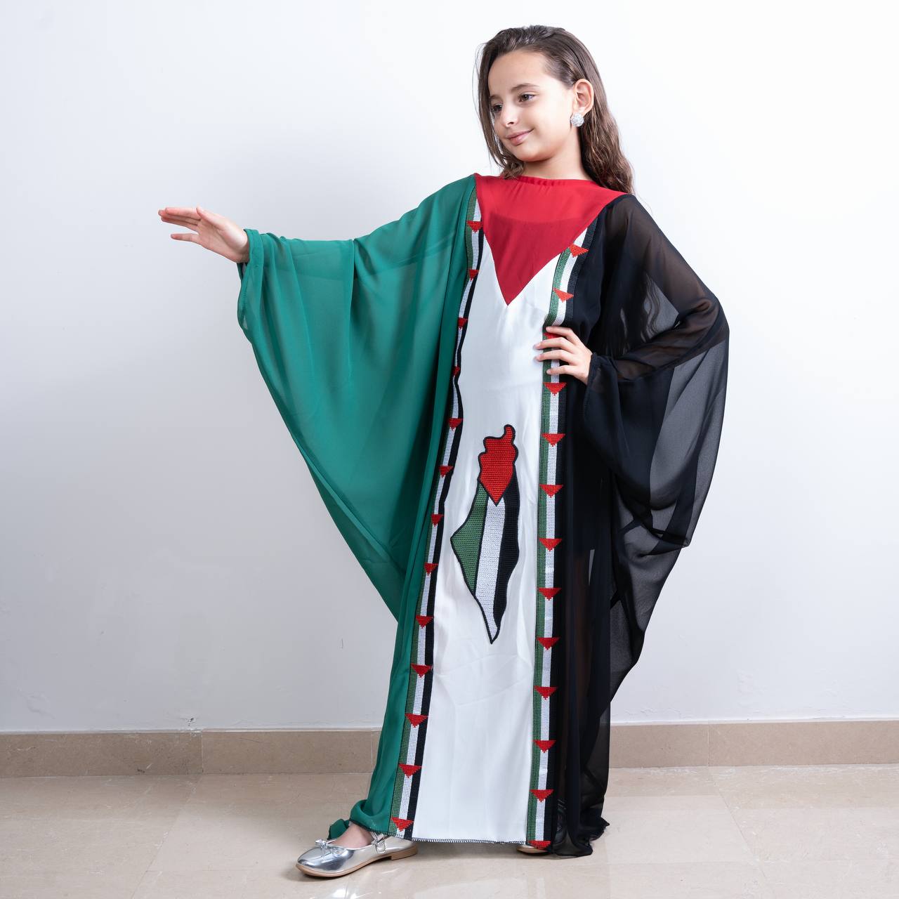 Kids Palestinian Flag Dress