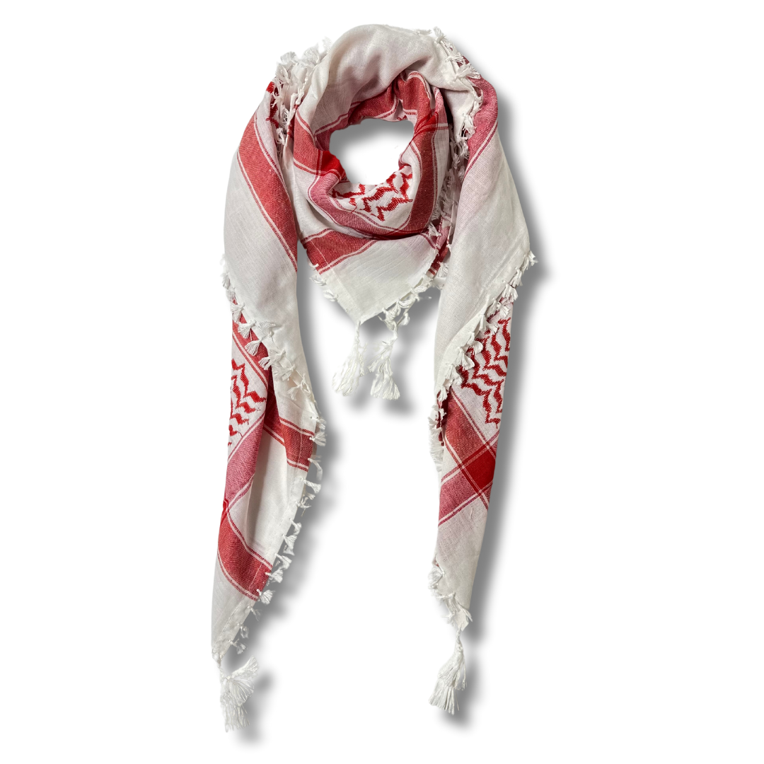 Original Kuffiyeh- Red and White